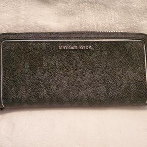 Beautiful black MK wallet